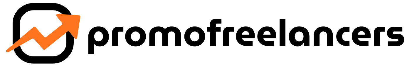 promofreelancers.com - black logo on transparrent background - for decorative purposes only